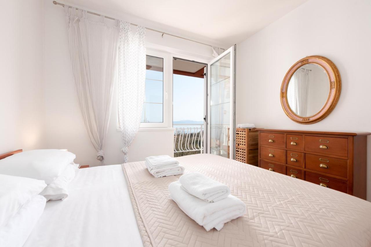 Cozy Apartment Bosnjak Near Opatija, With Sea View Terrace, Air Condition, Free Private Parking Ičići Eksteriør billede