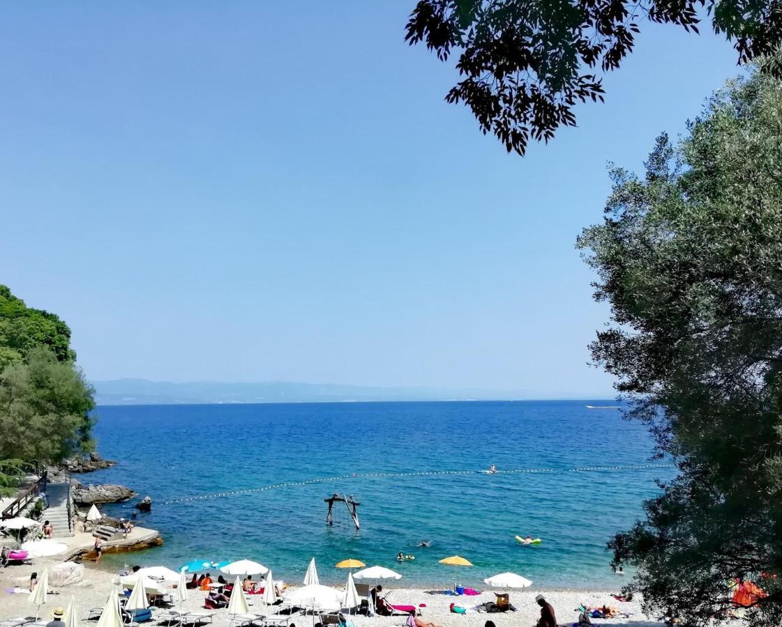 Cozy Apartment Bosnjak Near Opatija, With Sea View Terrace, Air Condition, Free Private Parking Ičići Eksteriør billede