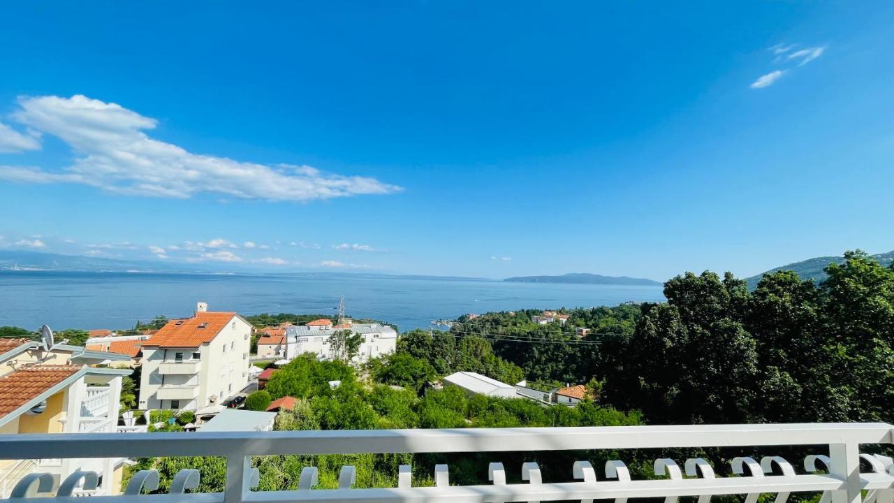 Cozy Apartment Bosnjak Near Opatija, With Sea View Terrace, Air Condition, Free Private Parking Ičići Eksteriør billede
